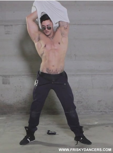 male stripper alex