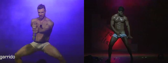 latin male stripper Solo para ellas