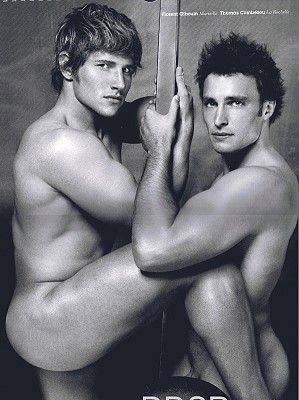 Florent Gibouin and Thomas Combezou erotica
